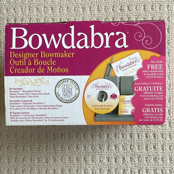 Bowdabra Bow Maker & Ribbons Bundle - Picture 4 of 13